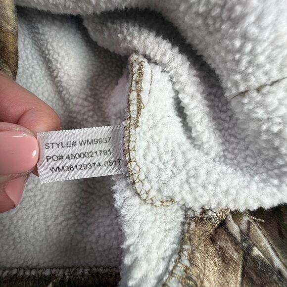 Realtree Xtra Youth Camo Fleece Hoodie L 10–12 Hunting Outdoor Pullover - Picture 10 of 10